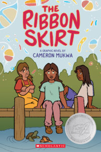 Cameron Mukwa_The Ribbon Skirt pb cover_AIYLA honor seal